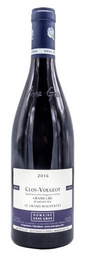 2016 A. Gros Clos Vougeot Le Grand Maupertui, Grand Cru 750ml