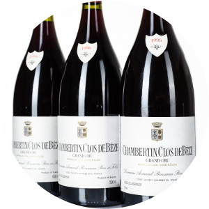3 bottles of A. Rousseau close de beze grand cru