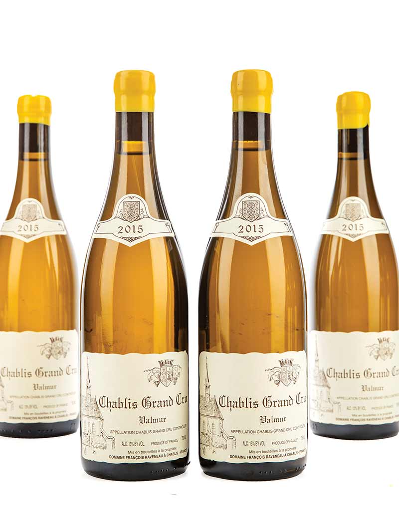 Lot 1362: 8 bottles 2015 Raveneau Chablis Valmur