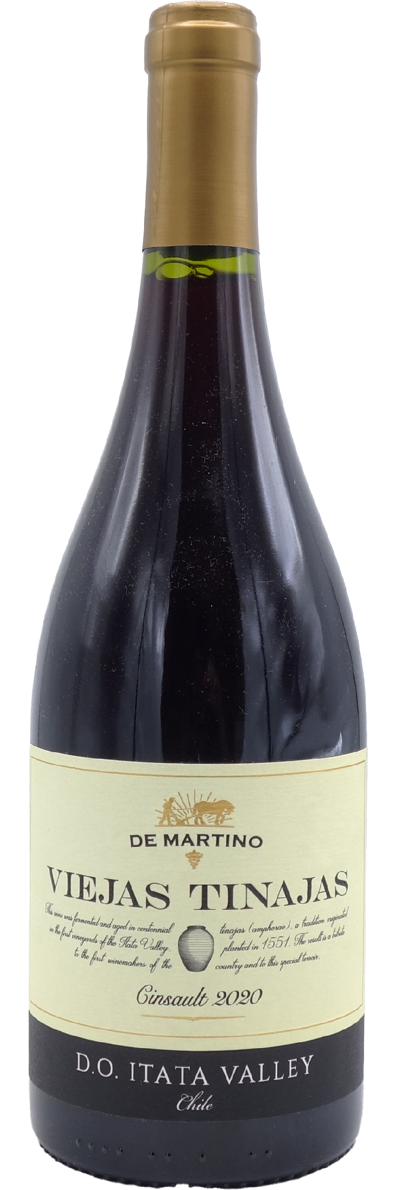 2020 De Martino Cinsault Itata Valley Viejas Tinajas 750ml