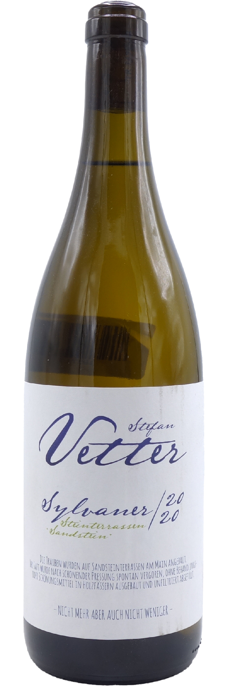 2020 Stefan Vetter Sylvaner Sandstein 750ml