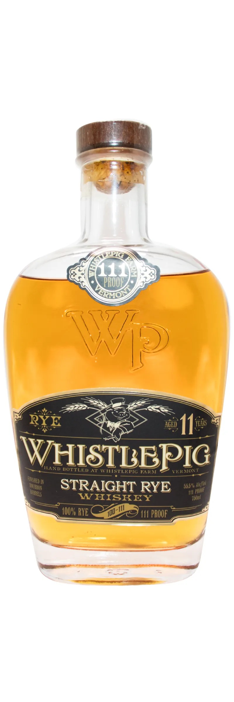 Whistle Pig Rye Whiskey 11 Year Old, 111.0 Proof 750ml