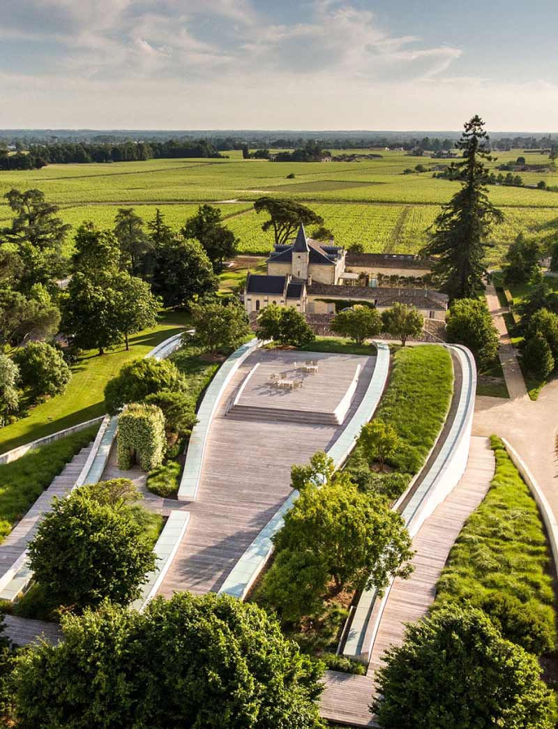 chateau cheval blanc estate and vineyard
