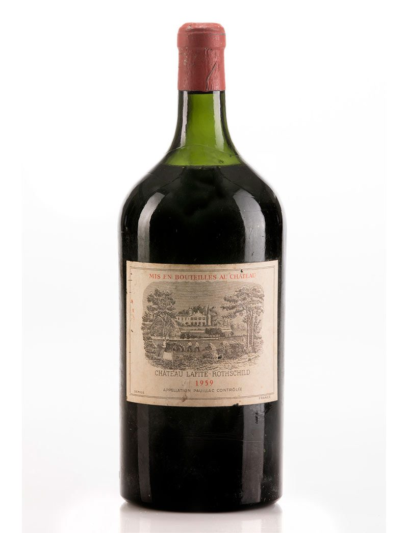 Lot 685: 1 Double Magnum 1959 Chateau Lafite Rothschild