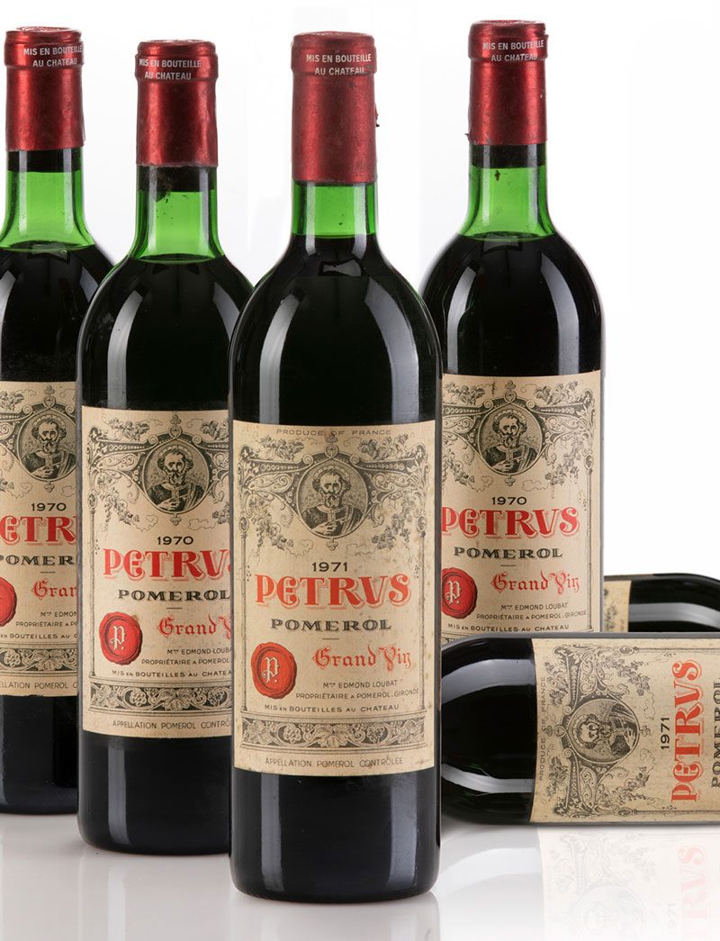 Lot 777-778: 7 bottles 1970 Château Petrus & 6 bottles 1971 Château Petrus