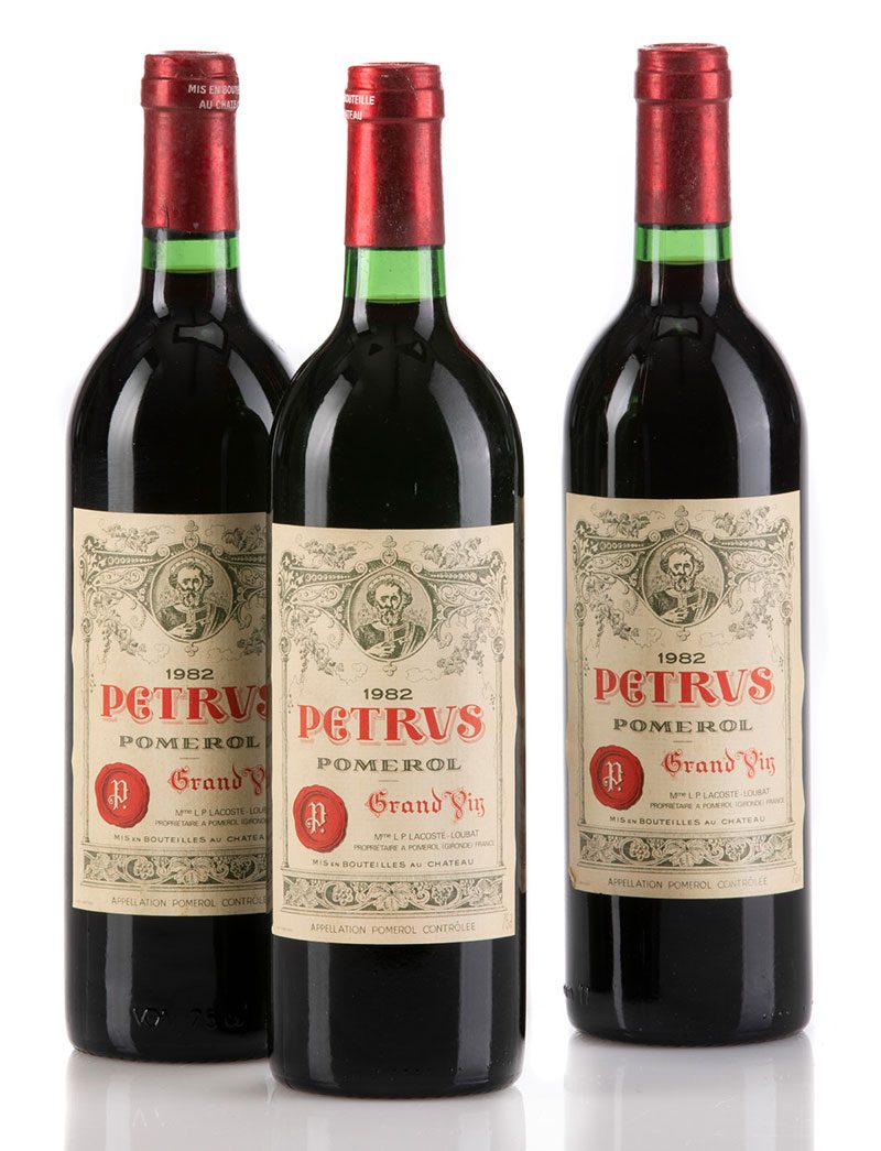 Lot 788: 12 bottles 1982 Château Petrus