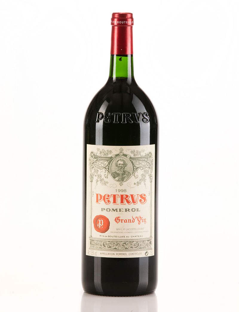 Lot 809: 6 magnums 1998 Château Petrus